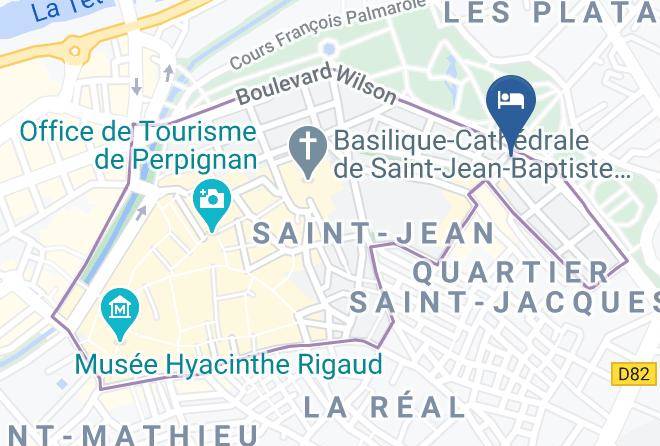 Pyrenees Orientales - Dali Hotel Perpignan Restaurant Maps