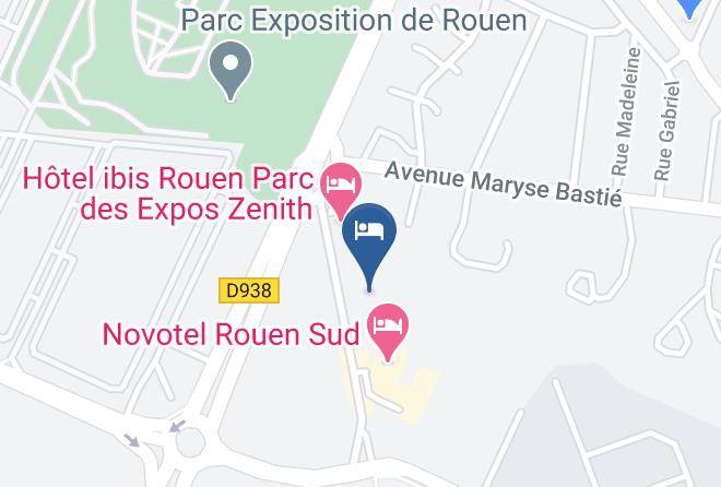 Seine Maritime - Hotel Campanile Rouen Sud Zenith Parc Expo Maps