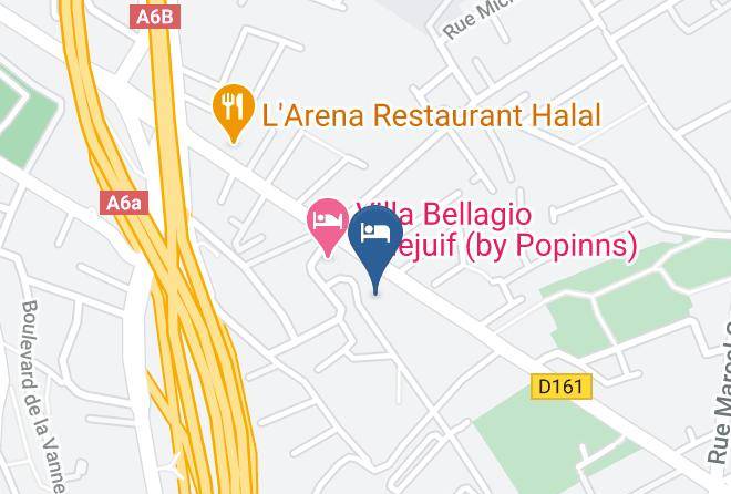 Val De Marne - Hotel Restaurant Campanile Villejuif Maps