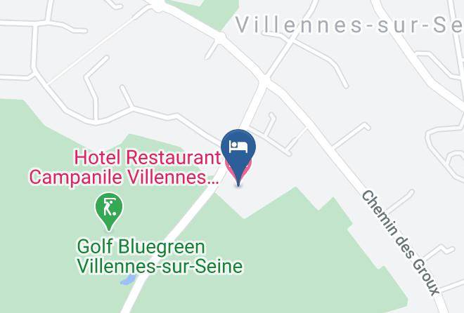 Yvelines - Hotel Restaurant Campanile Villennes Sur Seine Maps
