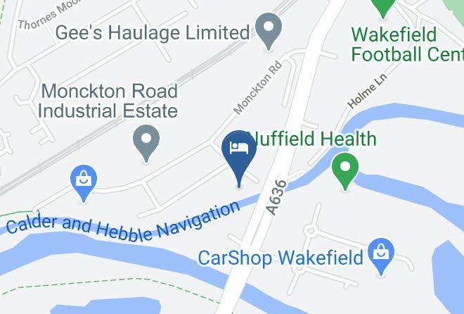Wakefield - Hotel Restaurant Campanile Wakefield Maps