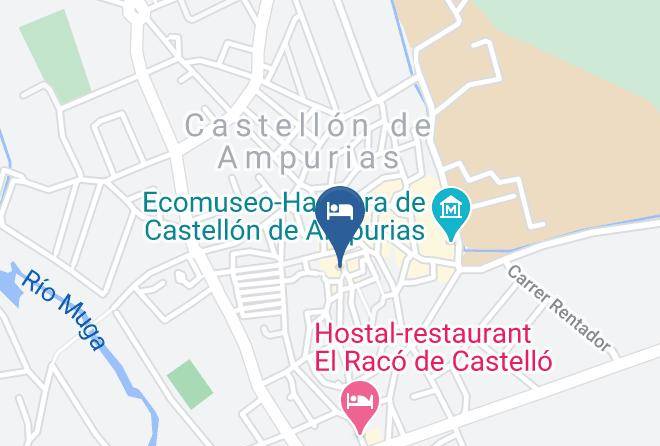 Girona - Hotel Restaurant Canet Maps