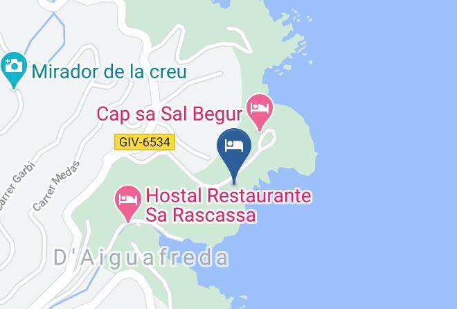Girona - Hotel & Restaurant Cap Sa Sal Luxury Maps
