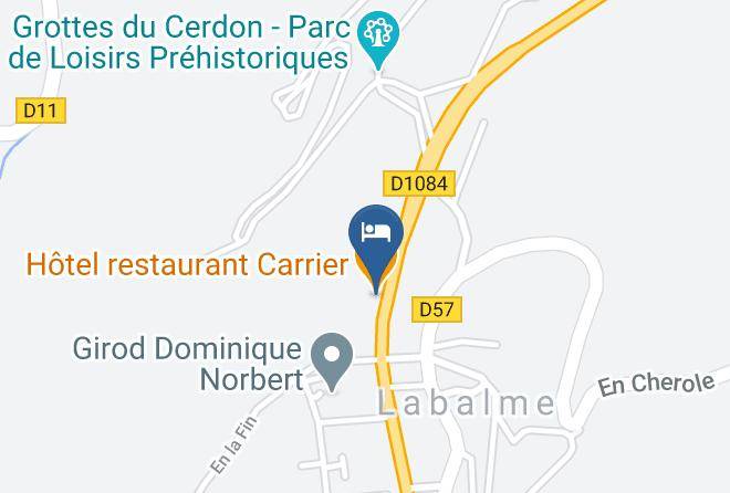 Ain - Hotel Restaurant Carrier Maps