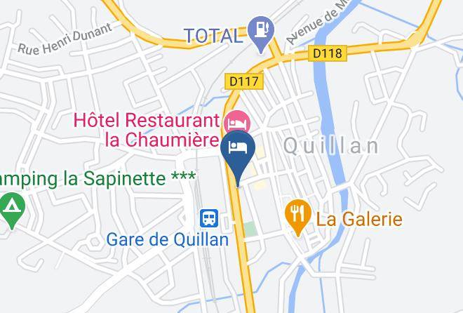 Hotel Restaurant Cartier Map