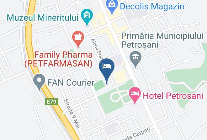 Petrosani - Hotel Restaurant Casa Sofia Maps