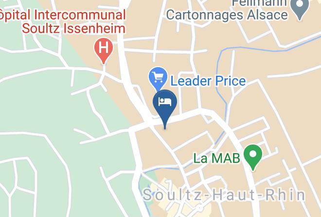 Haut Rhin - Hotel Restaurant Chateau D'anthes Maps
