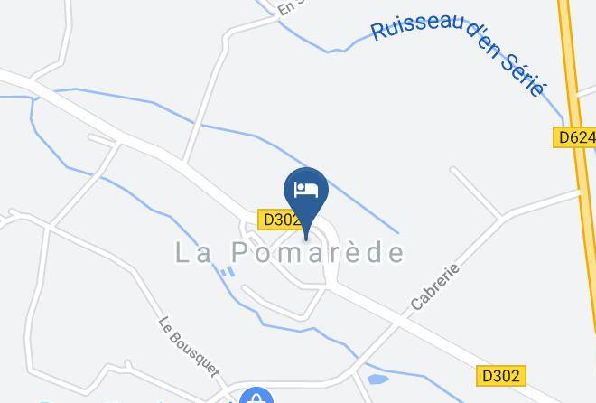Aude - Hotel Restaurant Chateau De La Pomarede Maps