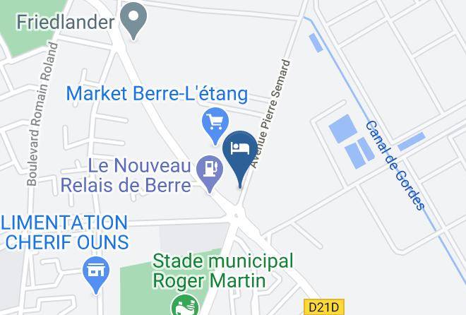 Bouches Du Rhone - Hotel Restaurant Chez Babette Maps