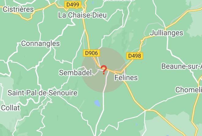 Haute Loire - Hotel Restaurant Chez Jacques Maisonneuve Maps