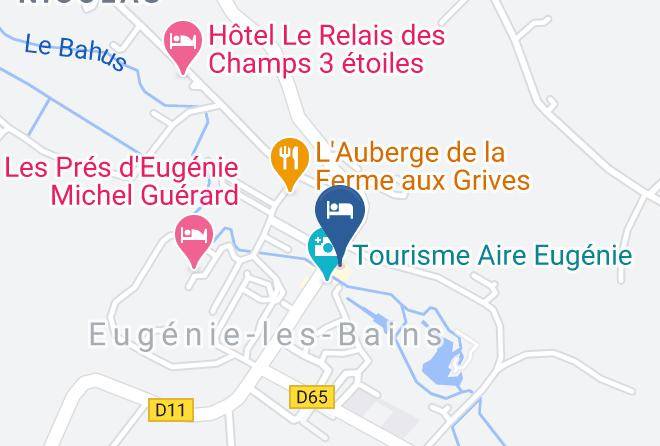 Landes - Hotel Restaurant Chez Leonie Maps