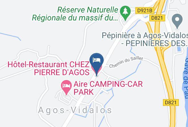 Hautes Pyrenees - Hotel Restaurant Chez Pierre D'agos Maps