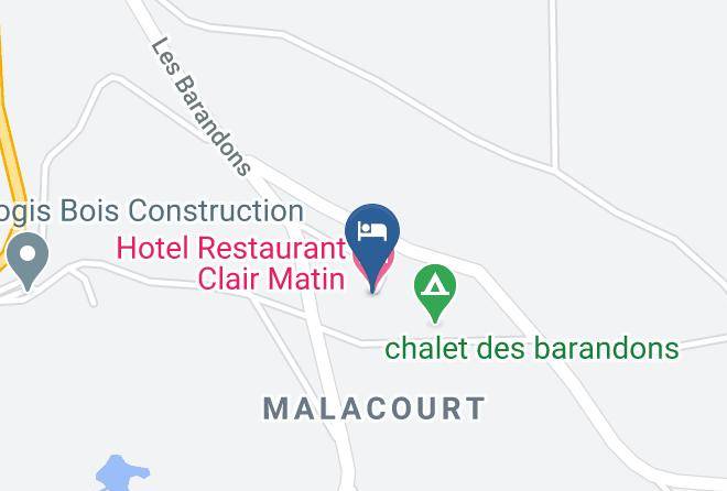 Haute Loire - Hotel Restaurant Clair Matin Maps