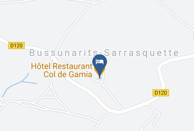 Pyrenees Atlantiques - Hotel Restaurant Col De Gamia Maps