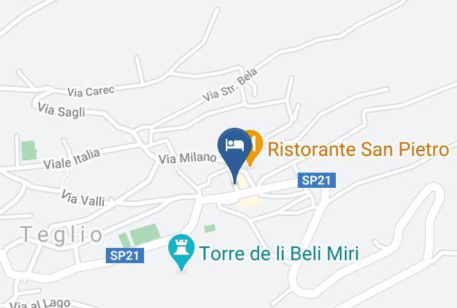 Sondrio - Hotel Ristorante Combolo Maps