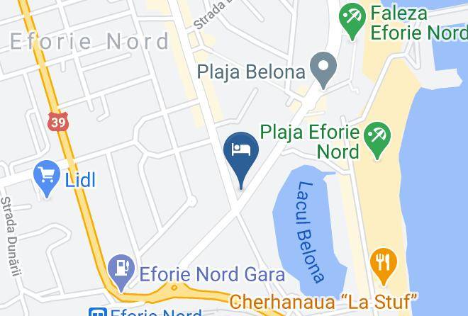 Eforie - Hotel Restaurant Coralis Maps