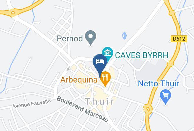 Hotel Restaurant Cortie Map