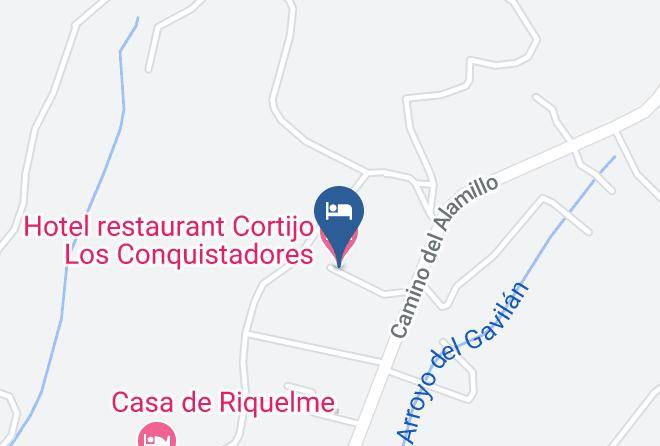 Huelva - Hotel Restaurant Cortijo Los Conquistadores Maps
