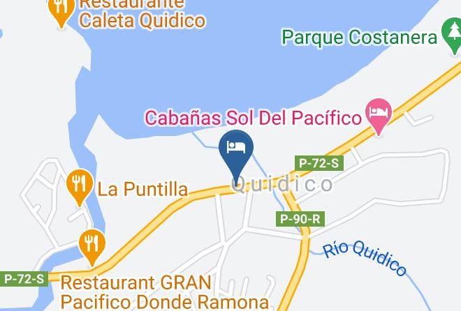 Arauco Province - Hotel & Restaurant Curef Maps