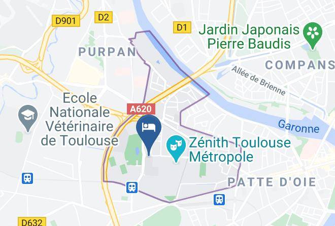 Haute Garonne - Hotel Restaurant D'occitanie Maps