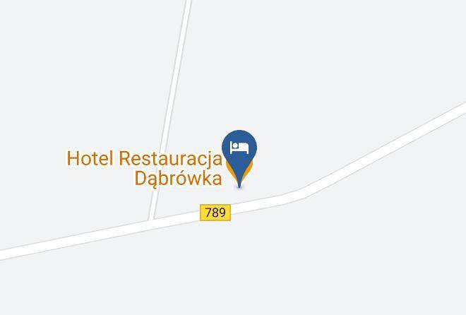 Hotel Restaurant Dabrowka Map