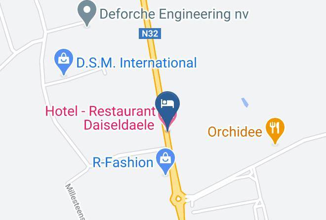 West Flanders - Hotel Restaurant Daiseldaele Maps