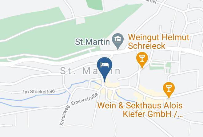 Sudliche Weinstrasse - Hotel Restaurant Dalberg Maps