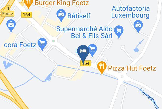 Mondercange - Hotel Restaurant Dao Maps