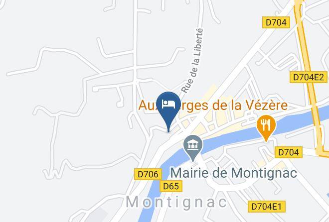 Dordogne - Hotel De Bouilhac Maps