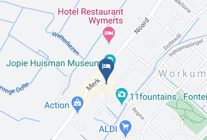 Sudwest Fryslan - Hotel Restaurant De Gulden Leeuw Maps