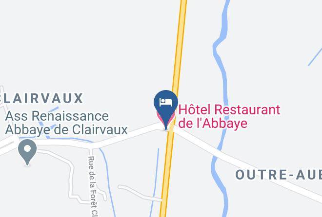 Aube - Hotel Restaurant De L'abbaye Maps