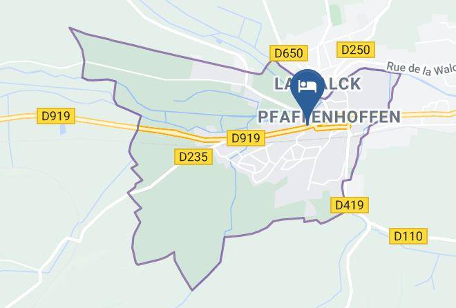 Bas Rhin - Hotel Restaurant De L'agneau Maps