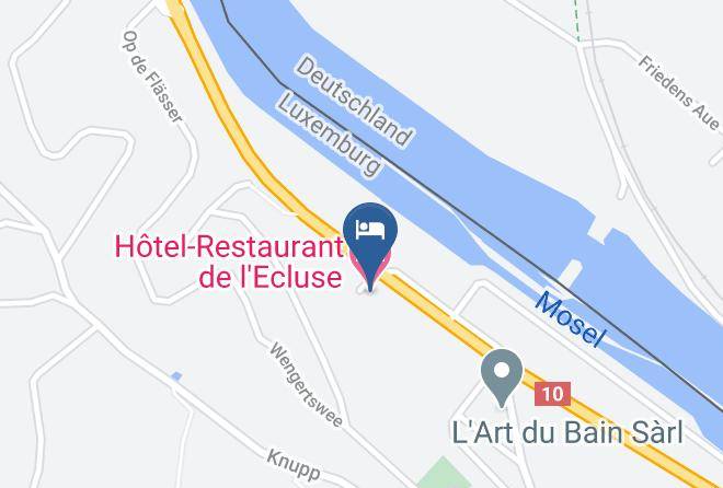 Stadtbredimus - Hotel Restaurant De L'ecluse Maps