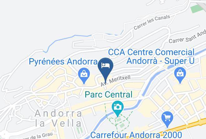 Hotel Restaurant De L'isard Map