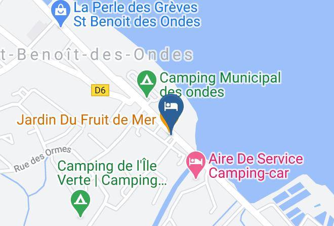 Hotel Restaurant De La Baie Map