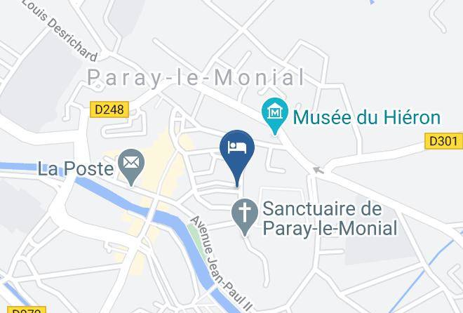 Saone Et Loire - Hotel De La Basilique Maps