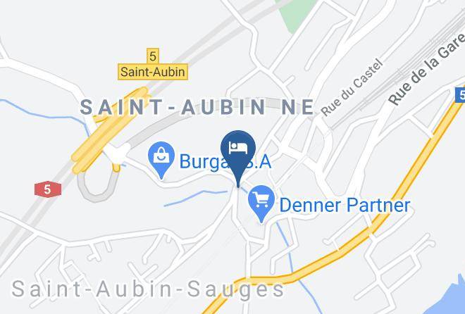 Hotel Restaurant De La Beroche Map