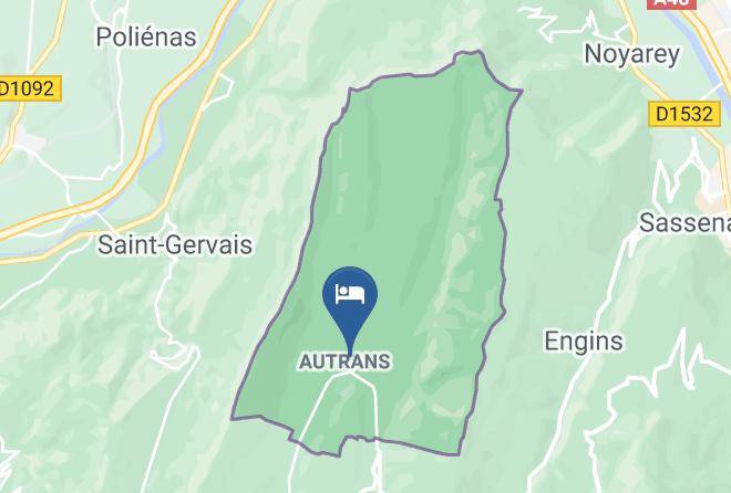 Isere - Hotel Restaurant De La Buffe Maps