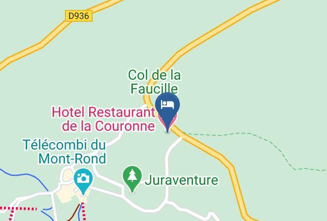 Ain - Hotel Restaurant De La Couronne Maps
