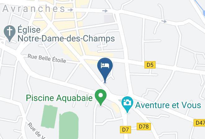 Manche - Hotel Restaurant De La Croix D'or Maps