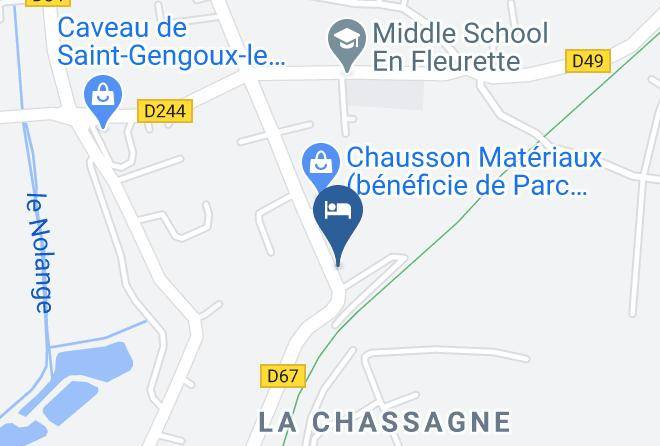 Saone Et Loire - Hotel Restaurant De La Gare Maps