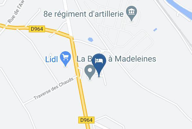 Meuse - Logis Hotel Restaurant De La Madeleine Maps