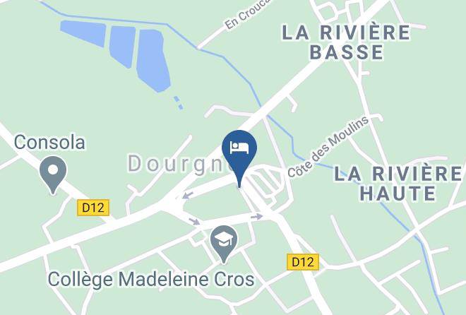 Tarn - Hotel Restaurant De La Montagne Noire Maps