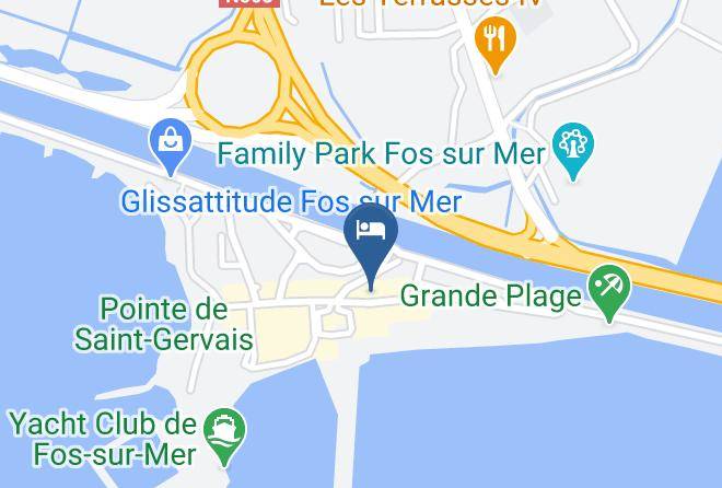 Bouches Du Rhone - Hotel Restaurant De La Plage Maps