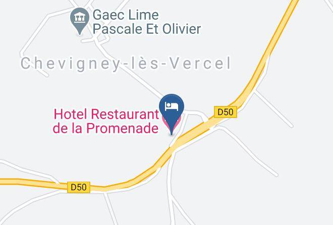 Doubs - Hotel Restaurant De La Promenade Maps