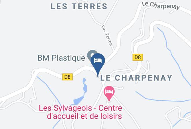 Rhone - Hotel Restaurant De La Roche Maps