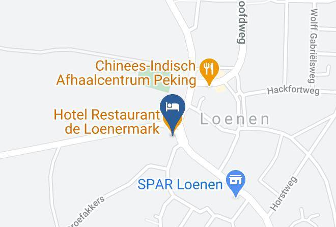 Hotel Restaurant De Loenermark Map