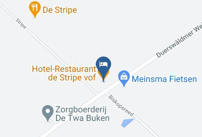 Opsterland - Hotel Restaurant De Stripe Vof Maps