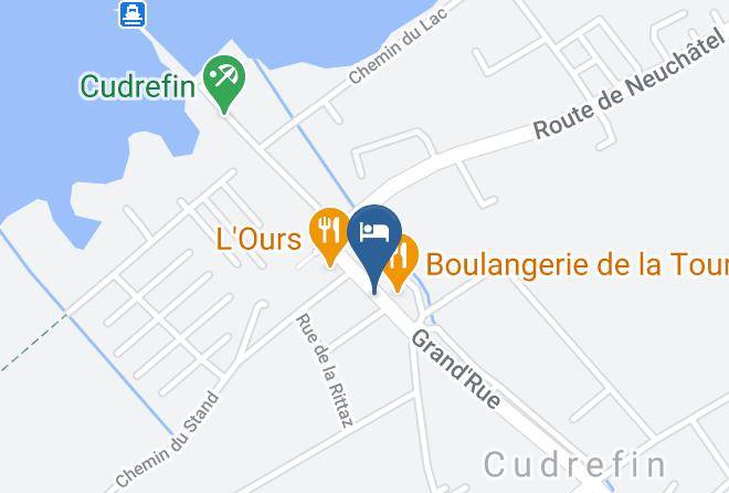 Broye Vully District - Hotel Restaurant De Ville Maps