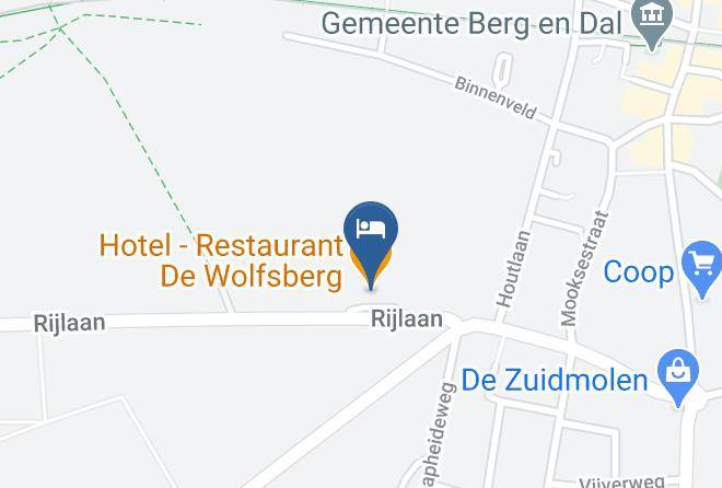 Berg En Dal - Hotel Restaurant De Wolfsberg Maps